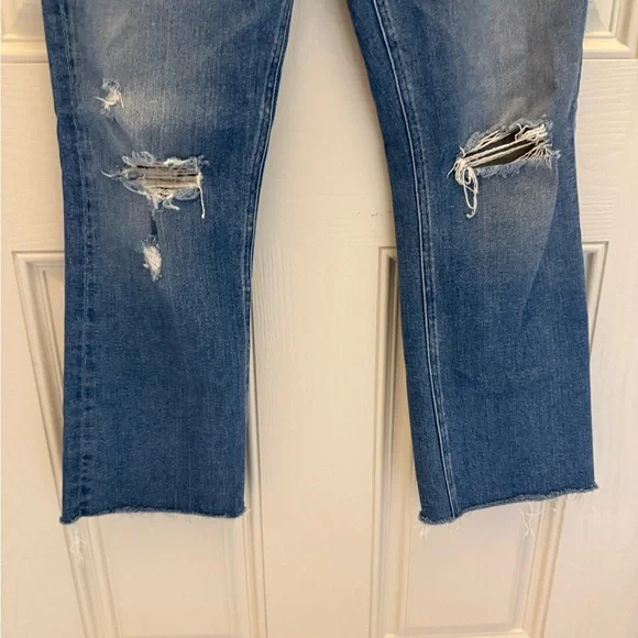 MOTHER tripper ankle fray jeans - Picture 4 of 11